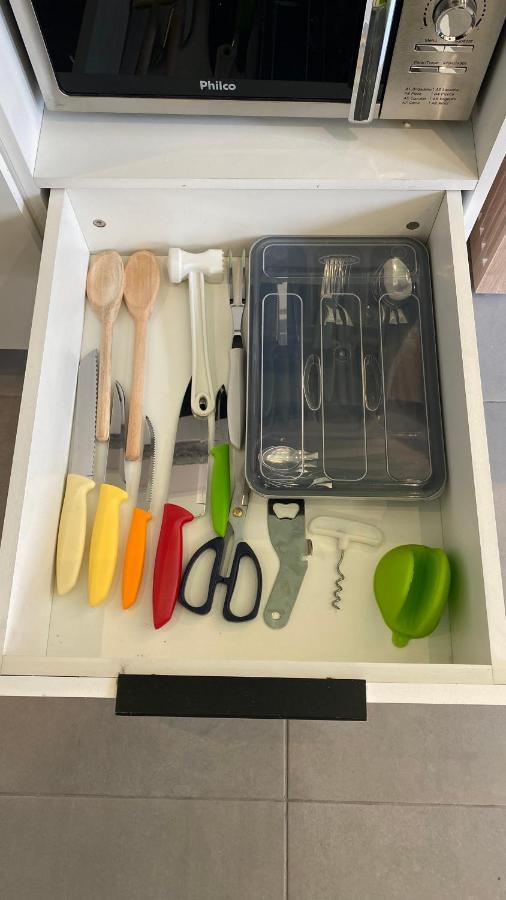 Apartamento Para Renovar As Energias - Cama Queen San Paolo Esterno foto