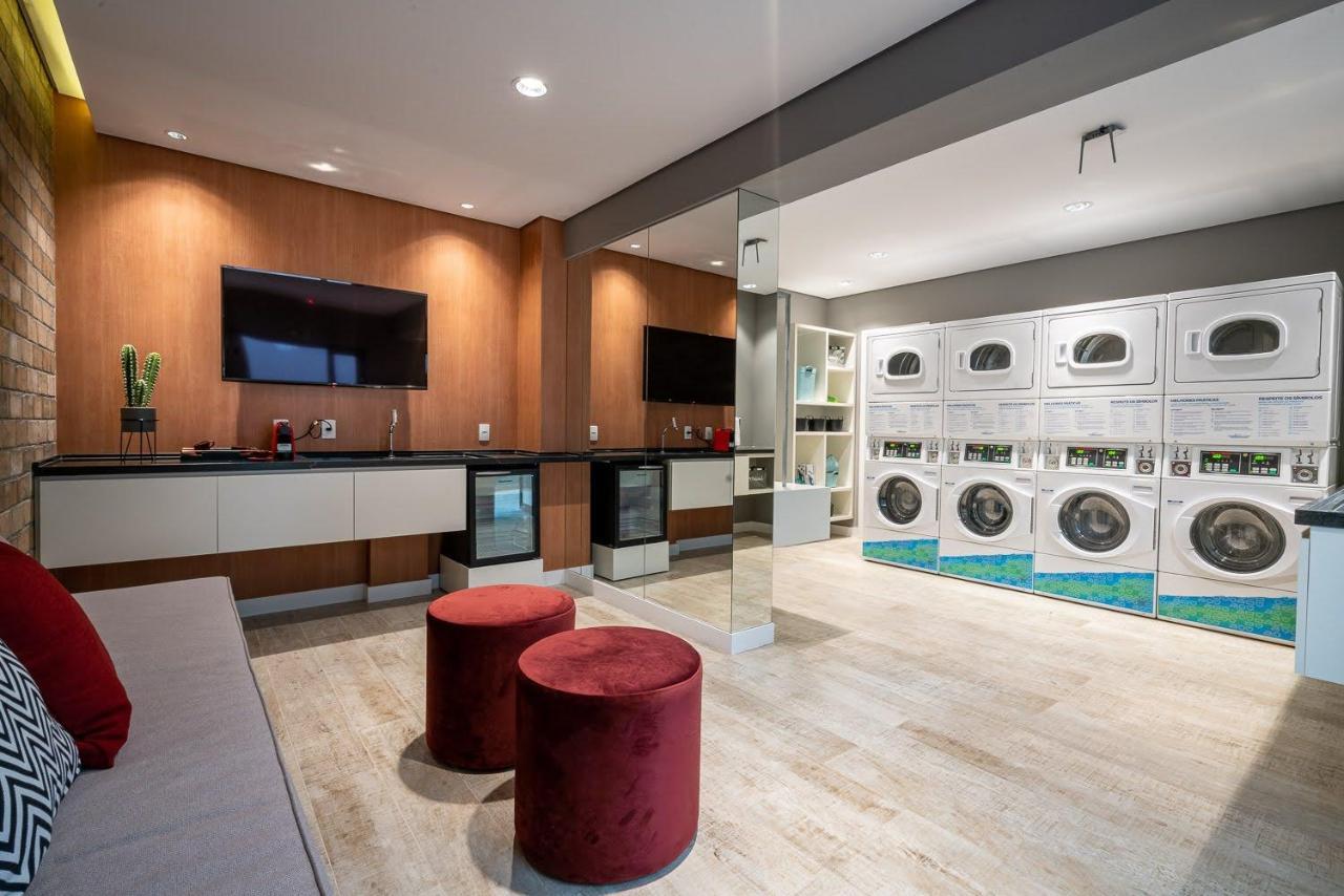Apartamento Para Renovar As Energias - Cama Queen San Paolo Esterno foto