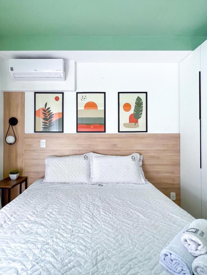 Apartamento Para Renovar As Energias - Cama Queen San Paolo Esterno foto