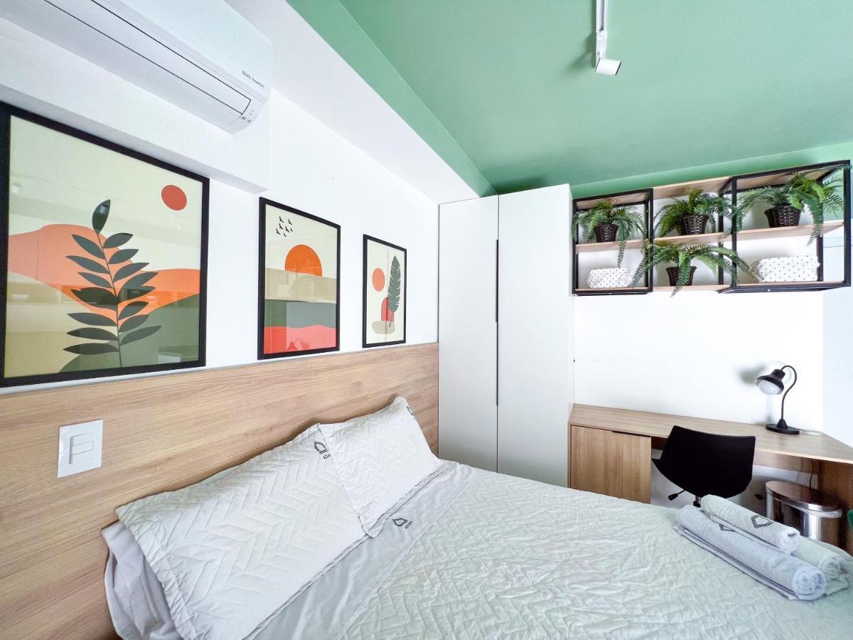Apartamento Para Renovar As Energias - Cama Queen San Paolo Esterno foto