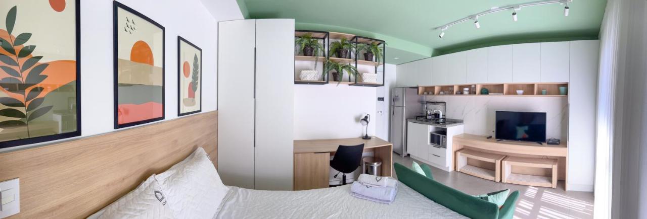 Apartamento Para Renovar As Energias - Cama Queen San Paolo Esterno foto