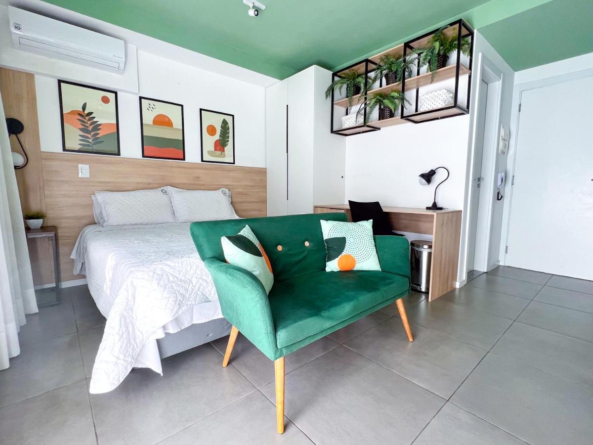 Apartamento Para Renovar As Energias - Cama Queen San Paolo Esterno foto
