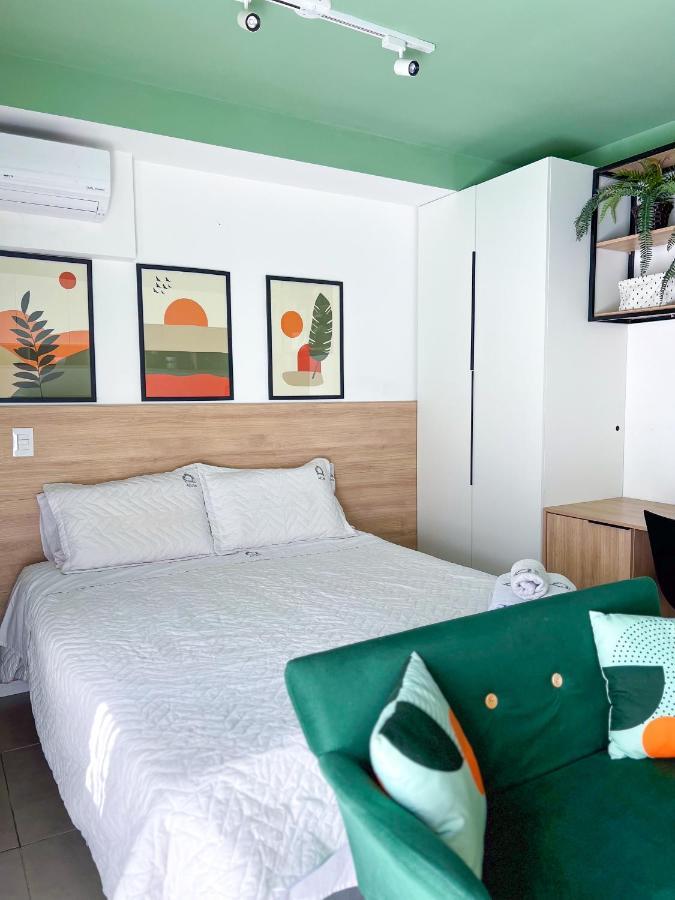 Apartamento Para Renovar As Energias - Cama Queen San Paolo Esterno foto